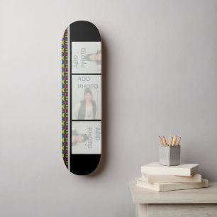 Coolans fotoskateboard mini skateboard bräda 18,5 cm