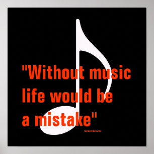 coolans grafiska musikanteckningsdesign poster