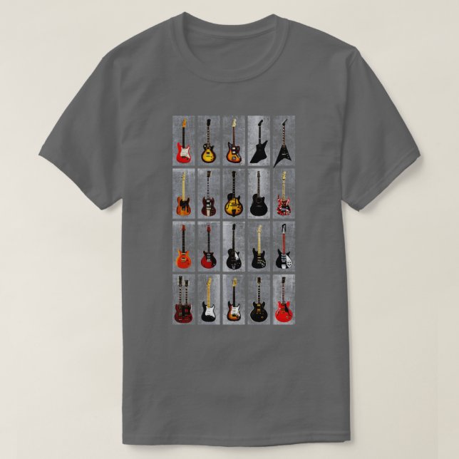 Coolans Guitar Legends Collection T Shirt (Design framsida)