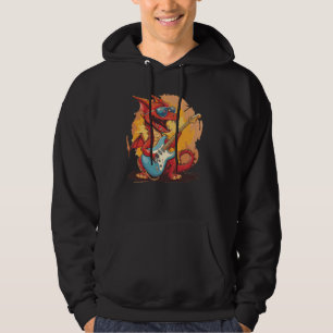 Coolans gungande drake med solglasögon och elektri hoodie