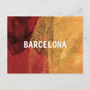 Coolans inspiration till Barcelonas moderna utform Vykort