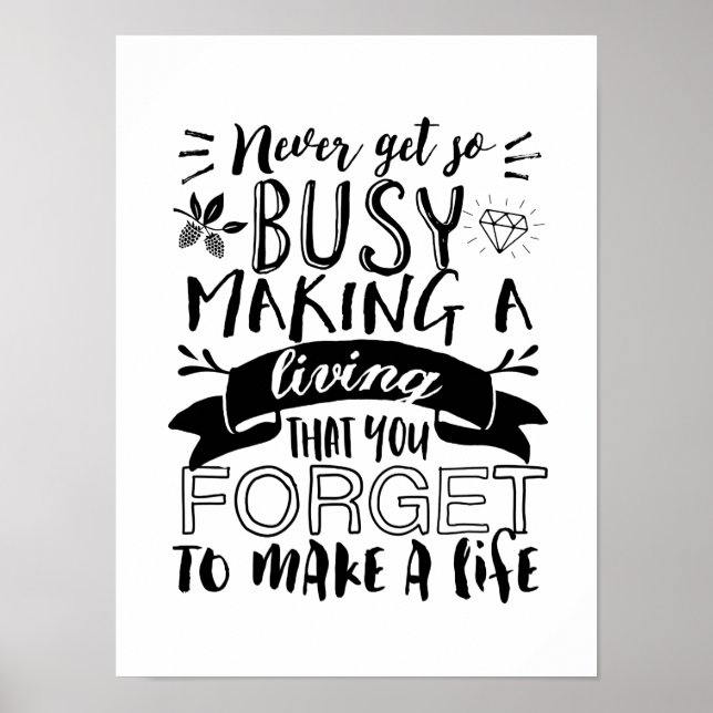 Coolans inspirationsoffert Poster livstid fullt (Framsidan)
