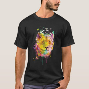 Coolans Lejona huvud med ljusfärgstark 3 T Shirt