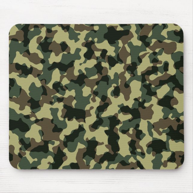 Coolans militära Camo-utformning Camouflated Camo Musmatta (Framsidan)