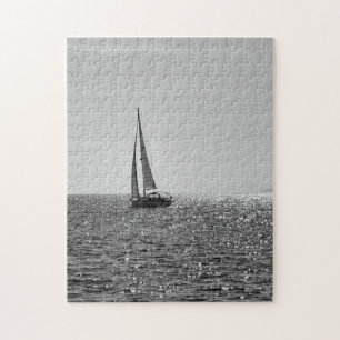 Coolans moderna foto av segelbåt under sommaren pussel