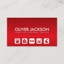 Coolans moderna tränare - persontränare visitkort