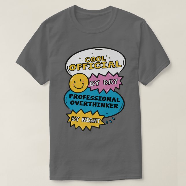 Coolans Officiell efter daglig Professionell, över T Shirt (Design framsida)