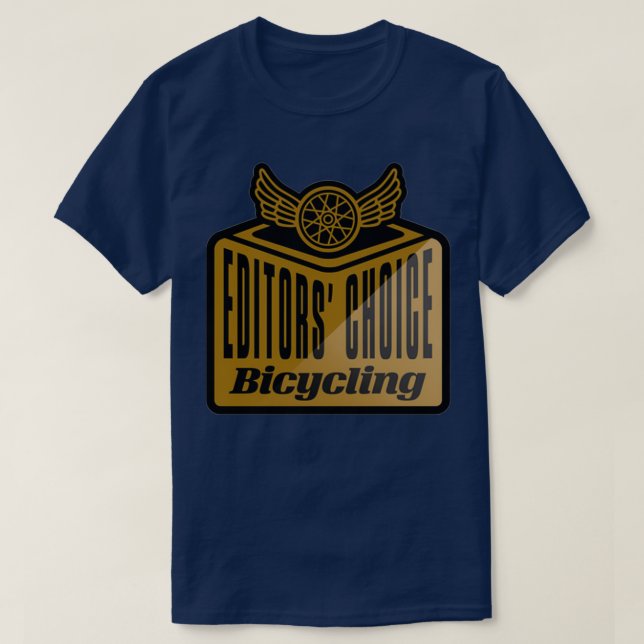 Coolans redigerare väljer att cykla design t shirt (Design framsida)