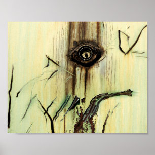 Coolans Roligt är unik för Rust Abstrakt Art Poster