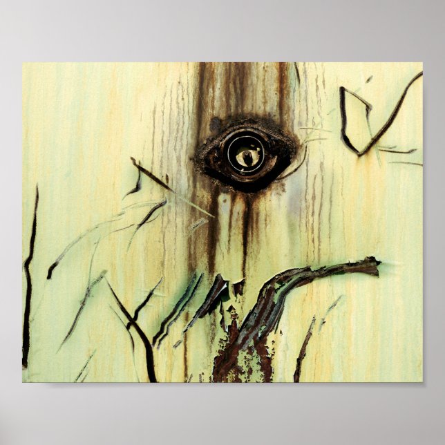 Coolans Roligt är unik för Rust Abstrakt Art Poster (Framsidan)