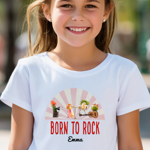 Coolans roligt födelsedag: t-shirt sten-bandets gå