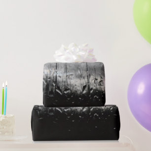 Coolans svarta och vita droppar vatten presentpapper