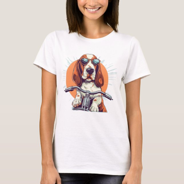Coolans tecknad-bundna biker T-Shirt (Framsida)