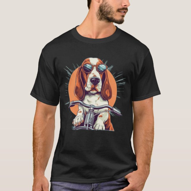 Coolans tecknad-bundna biker T-Shirt (Framsida)