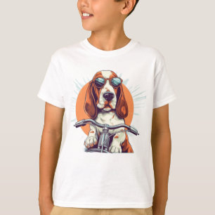 Coolans tecknad-bundna biker T-Shirt