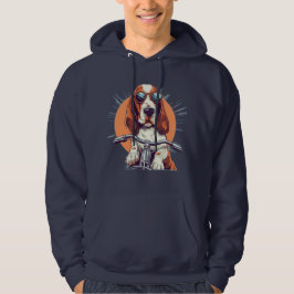 Coolans tecknad-bundna biker T-Shirt Hoodie