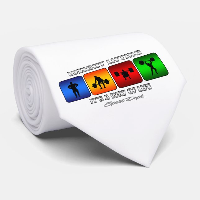 Coolans vikt lyfter den är ett sätt att leva slips (Rullad)