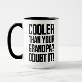 Coolare än din farfar mugg