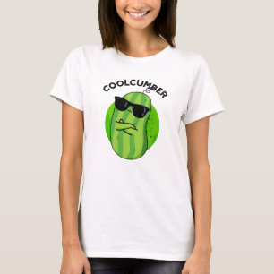 Coolcumber Funny Veggie Cucumber Pun T Shirt