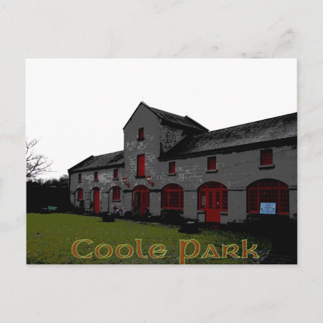 Coole Park, Galway Postcard Vykort (Framsida)