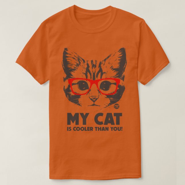 COOLER CAT T SHIRT (Design framsida)