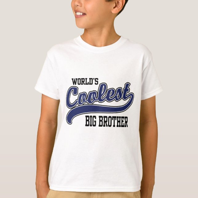 Coolest Big Brother T-shirt (Framsida)