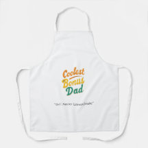 Coolest Bonus Pappa Apron - Fantastisk Pappa Gift