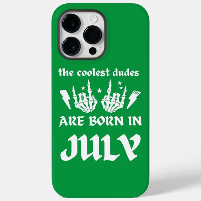 COOLEST DUDES ÄR FÖDD I JULI-födelsedag (Baksida)