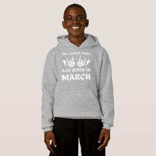 COOLEST DUDES ÄR FÖDD PÅ MARS-födelsedag T Shirt