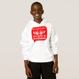 COOLEST DUDES ÄR FÖDDA I SEPTEMBER-födelsedag T Shirt