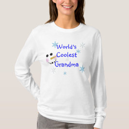 COOLEST GRANDMA SNÖGUBBE T-SHIRT