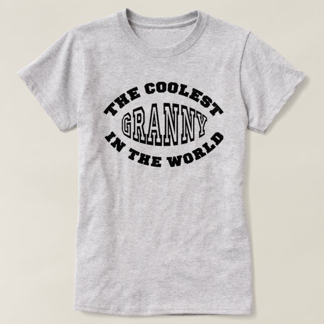 Coolest Granny T-shirt (Design framsida)