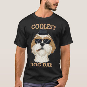 Coolest Hund I Shih Tzu Pappa I Shih Tzu T Shirt