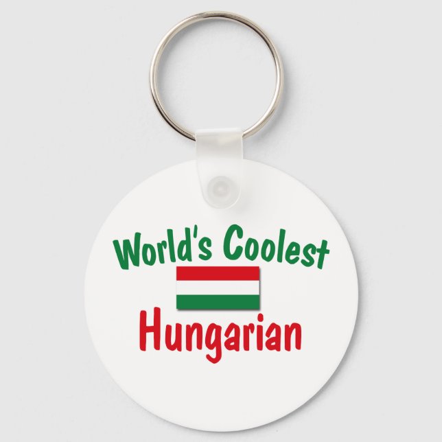 Coolest Hungary Nyckelring (Framsida)