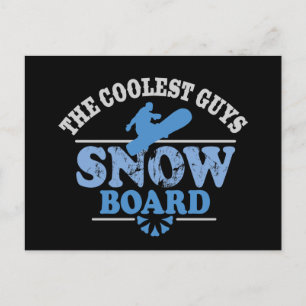 Coolest Killers Snowboard Vykort