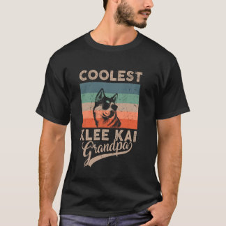 Coolest Klee Kai Grandpa Manar Gifts Rolig hund Gr T Shirt