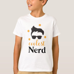 Coolest Nerd Funny School Student Citat T Shirt