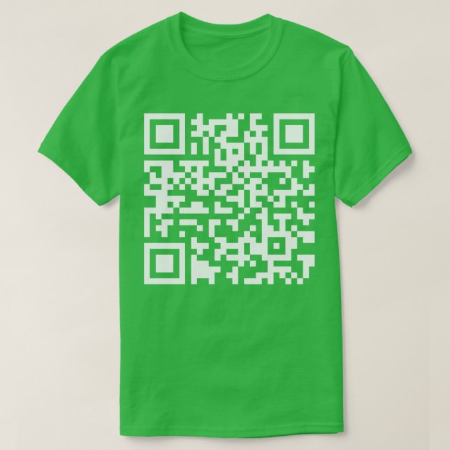 Coolest Person QR Code Fantastisk Gift T Shirt (Design framsida)
