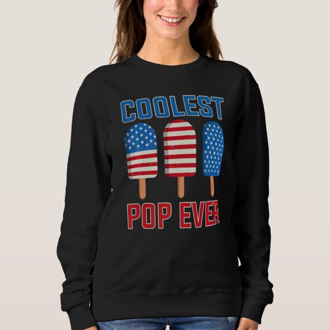 Coolest Pop Ever Popsicle   T Shirt (Framsida)