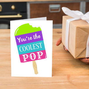 Coolest Pop Fars dag Kort
