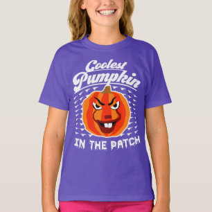 Coolest Pumpkin - Funny Fall & Halloween Tee Shirt