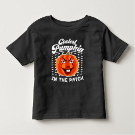 Coolest Pumpkin in Patch - Funny Halloween T Shirt