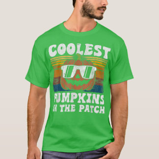 Coolest Pumpkin In The Patch Halloween For Boys Gi T Shirt