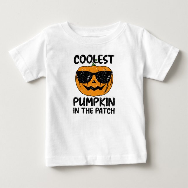Coolest Pumpkin in the patch, Halloween T Shirt (Framsida)