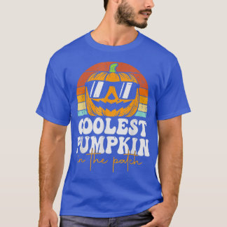 Coolest Pumpkin In The Patch Halloween Toddler Boy T Shirt