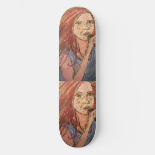 Coolest Rocker Girl Mini Skateboard Bräda 18,7 Cm