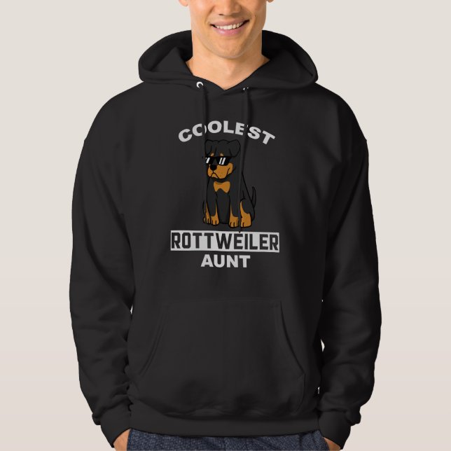 Coolest Rottweiler Moster Hoodie (Framsida)