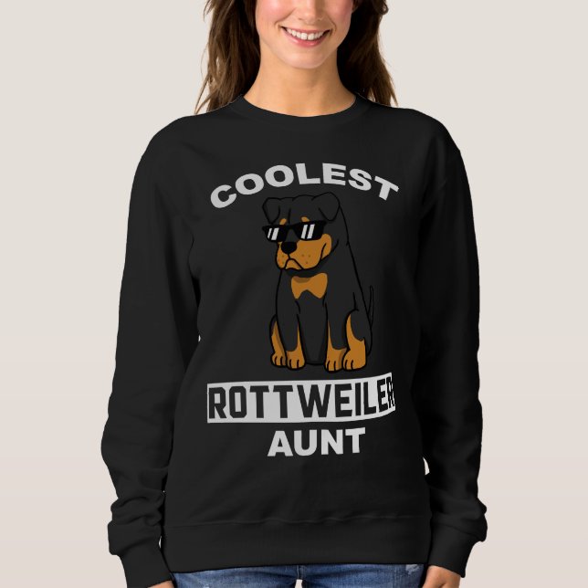 Coolest Rottweiler Moster T Shirt (Framsida)