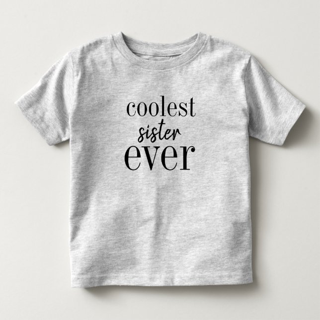 Coolest Sister nånsin Shirt Tröja (Framsida)