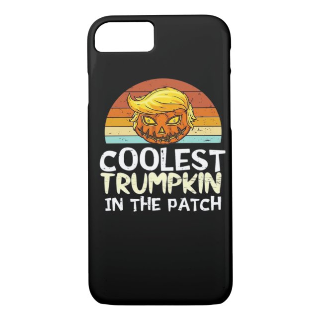 Coolest Trumpkin Patch Case-Mate iPhone Skal (Baksida)